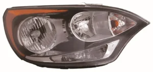 Kia Rio Hatchback Head Lamp Passenger Side Non LED Without Auto CAPA Certified 2012-2017