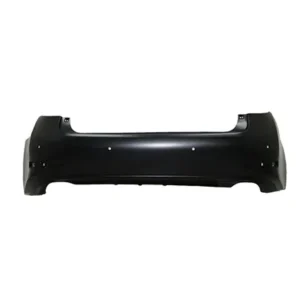 Lexus ES350 Bumper Rear Primed With Sensor Hole CAPA Certified 2013-2015