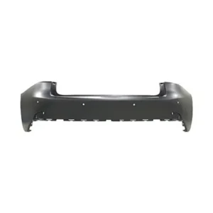 Lexus IS350 Sedan Bumper Rear Primed With Sensor Hole CAPA Certified 2014-2016