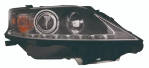 Lexus RX350 2013-2015/RX450H 2015 Head Lamp Driver Side Halogen Can Built Black Trim CAPA Certified