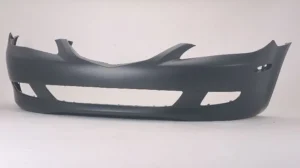 Mazda 6 Bumper Front Primed Standard Sedan Without Spoiler Hole 2003-2005