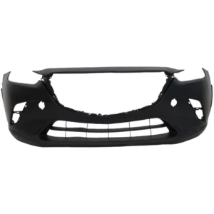 Mazda CX3 (canada) 2022/CX3 2019-2021 Bumper Front Primed Paint-to-Match Textured For Grand Touring/GT Models With chrome Molding