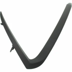 Mazda CX9 Bumper Lower Molding Front Passenger Side Textured Black 2016-2023