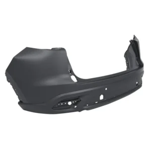 Mazda CX9 Bumper Rear Primed With textured Lower With sensor/moulding Hole 2016-2023