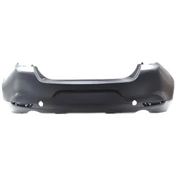 Mazda 3 Bumper Rear Primed With textured Lower Without Blind Spot/pre-drilled Sensor Japan Built Sedan 2019-2025