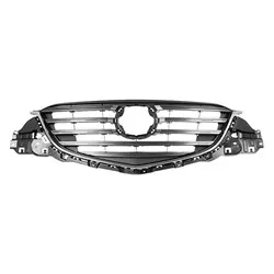 Mazda CX5 Grille Black With PTD Gray/chrome Frame/horizontal Bars 2015-2016