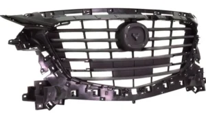 Mazda 3/3 Sport Grille Matte-black Mexico Built With emblem Base For Use With additional Molding SDN/HB 2017-2018