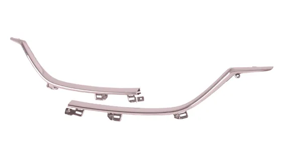 Mazda 6 Grille Lower Molding Driver Side Chrome If For 16 And 17 Only Fits Without LED Lamps 2014-2017