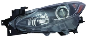 Mazda 3/3 Sport Head Lamp Driver Side Halogen High Quality 2014-2016