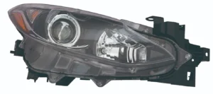 Mazda 3/3 Sport Head Lamp Passenger Side Halogen High Quality 2014-2016