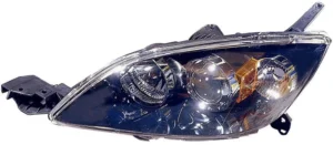 Mazda 3 Head Lamp Driver Side Hatchback Halogen High Quality 2004-2009