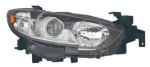 Mazda 6 Head Lamp Driver Side Halogen 2014-2017