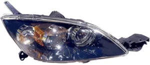 Mazda 3 Head Lamp Passenger Side Hatchback Halogen High Quality 2004-2009