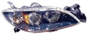 Mazda 3 Head Lamp Passenger Side Sedan High Quality 2004-2009