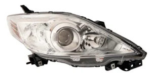 Mazda 5 Head Lamp Passenger Side Halogen With chrome Bezel High Quality 2008-2010