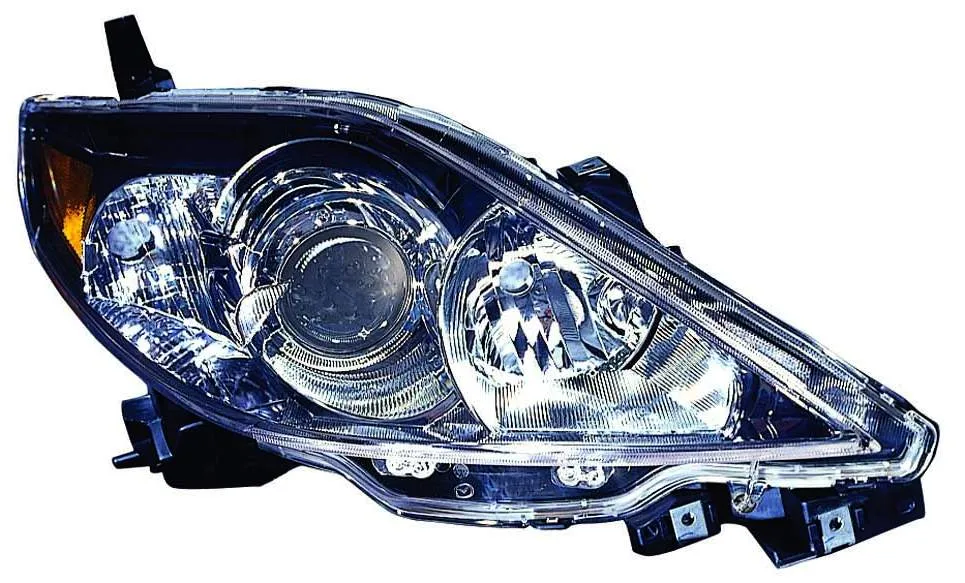 Mazda 5 Head Lamp Passenger Side Halogen High Quality 2006-2007
