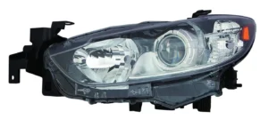 Mazda 6 Head Lamp Passenger Side Halogen 2014-2017