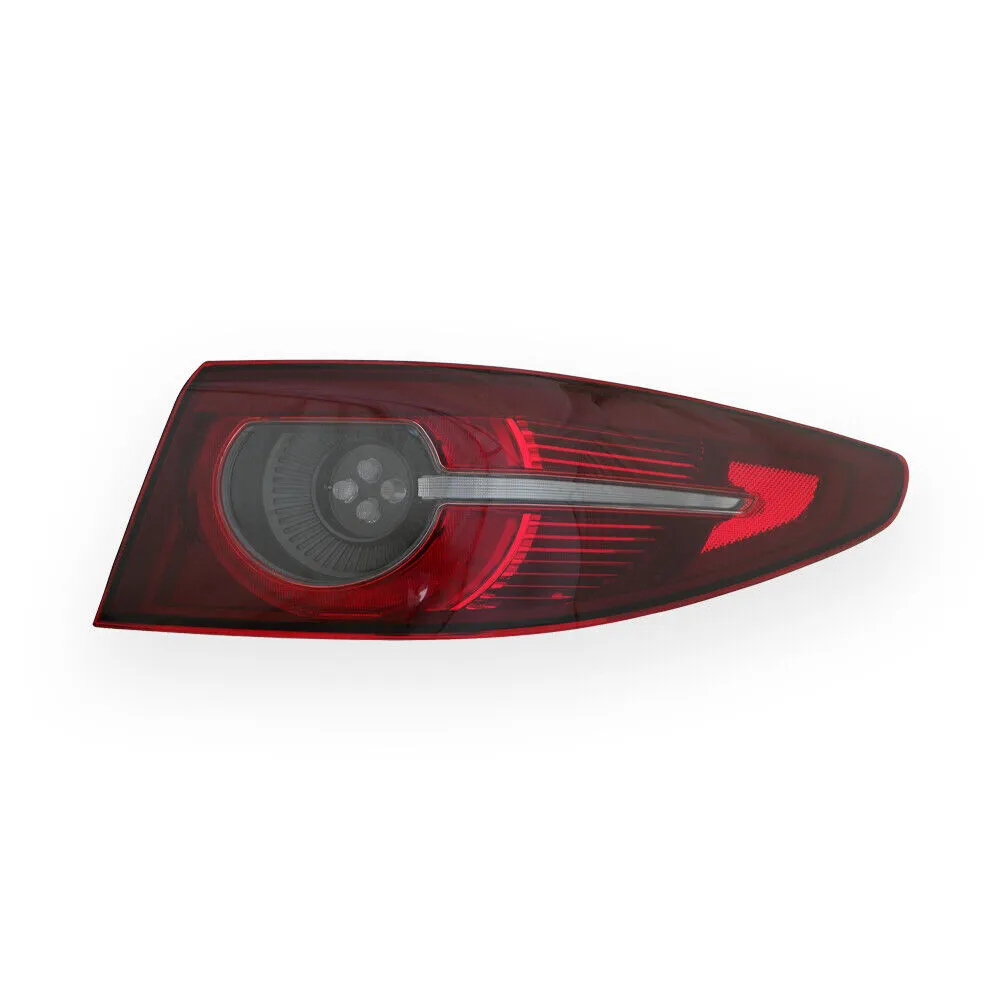 Mazda 3 Tail Lamp Passenger Side Without LED Accent (Without Signature Lighting) Fits 2022 Japan Built CAPA Certified 2019-2022