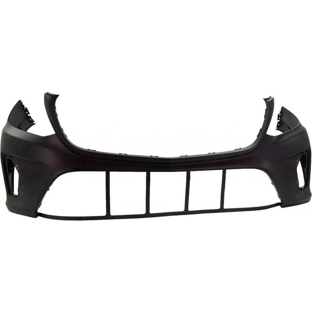 Mercedes GLS450 Bumper Front Primed Paint-to-Match With active Park Assist Without Sport CAPA Certified 2017-2019