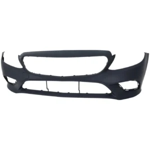 Mercedes C300 Wagon Bumper Front Primed Paint-to-Match With TOW Hook Without Active Park Assist/camera/amg CAPA Certified 2019-2020