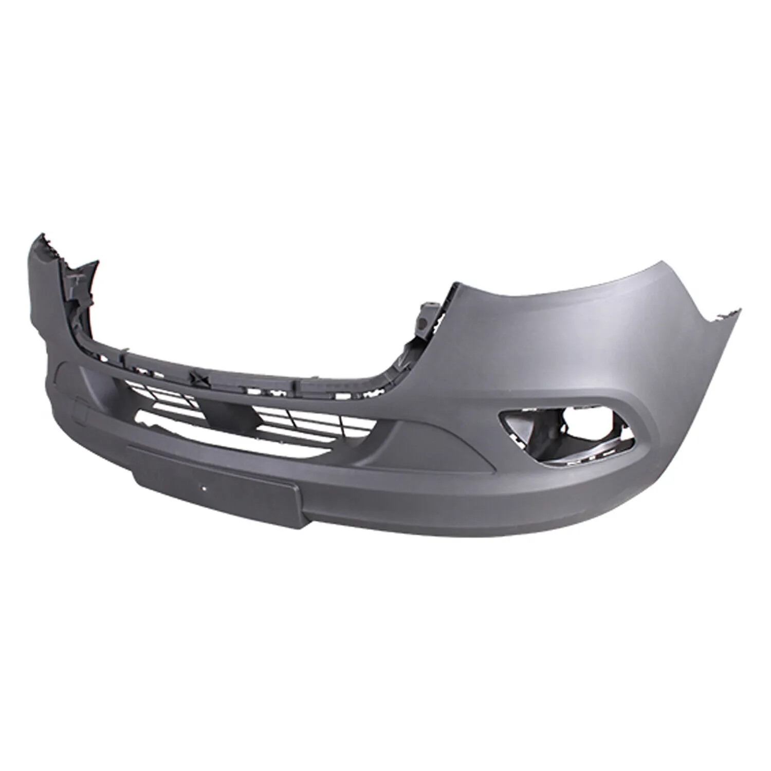 Mercedes Sprinter 1500 2019-2023/Sprinter 2500 2019-2024/Sprinter 3500 2019-2024 Bumper Front Textured Dark Gray Without Park Assist Sensor With Fog Lamps