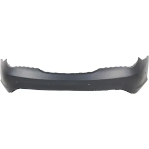 Mercedes CLA250 Bumper Rear Primed Paint-to-Match With Park Assist Sensor Without Amg CAPA Certified 2014-2019