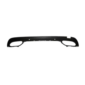 Mercedes C300 2015-2016/C300 Sedan 2017-2018/C400 2015 Bumper Lower Rear Without Amg Carbon Fiber Texture Black