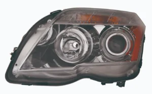 Mercedes GLK350 Head Lamp Driver Side Halogen High Quality 2010-2012