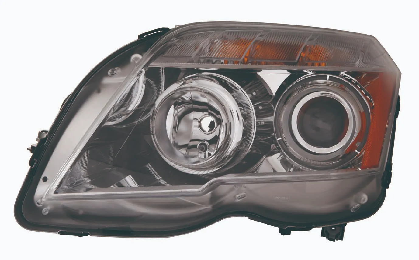 Mercedes GLK350 Head Lamp Driver Side Halogen High Quality 2010-2012