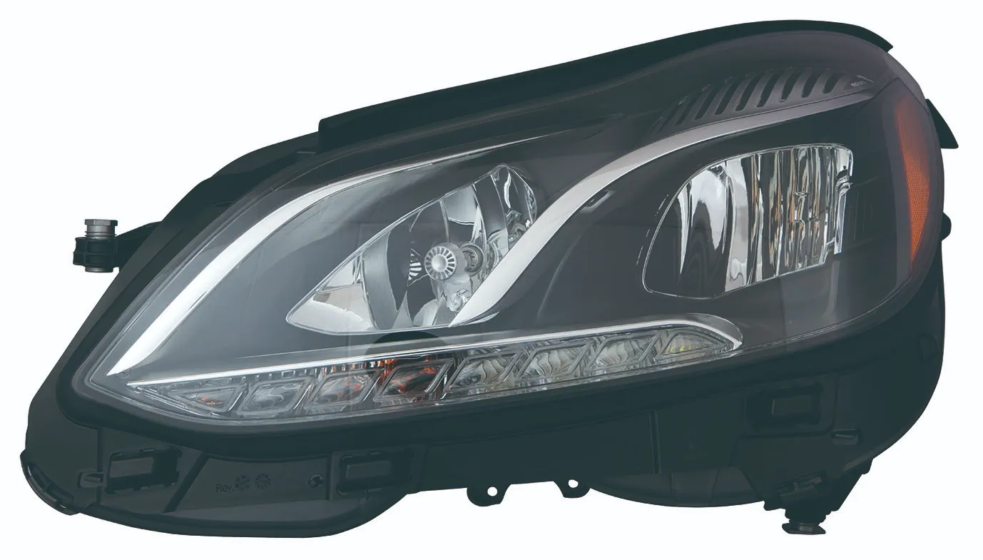 Mercedes E250/E350/E400/E550/E63 AMG Head Lamp Driver Side Halogen Without Cornering Lamp And Nvs Sdn/Wagon High Quality 2014-2016