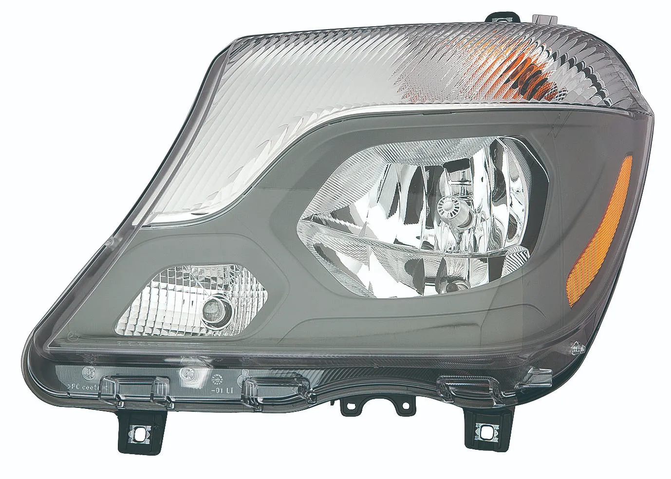 Mercedes Sprinter 2500/Sprinter 3500 Head Lamp Driver Side Halogen CAPA Certified 2014-2017