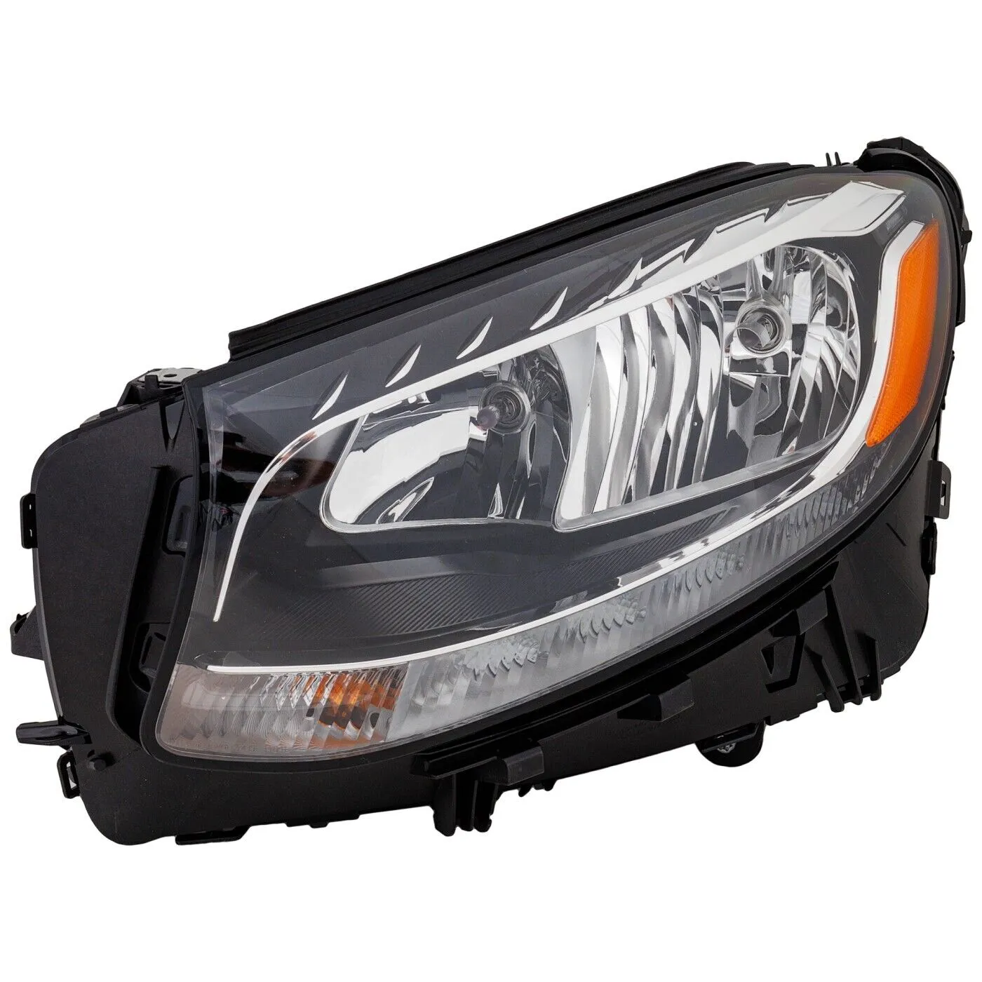 Mercedes GLC350E SUV 2018-2019/GLC43 AMG SUV 2017-2019 Head Lamp Driver Side Halogen Without Logo High Quality