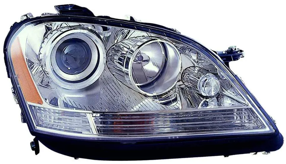 Mercedes ML350/ML500 Head Lamp Passenger Side High Quality 2006-2007