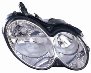 Mercedes C55 AMG Head Lamp Passenger Side Halogen Clk Models CAPA Certified 2005-2006