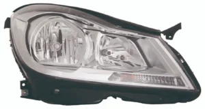 Mercedes C250/C300/C350/C63 AMG Head Lamp Passenger Side Halogen Chrome Housing Sedan Without Cornering Lamp High Quality...