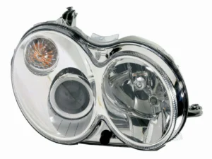 Mercedes CLK350 Head Lamp Passenger Side Without Curve Lighting Without Bulb/module Clk Models High Quality 2006-2009