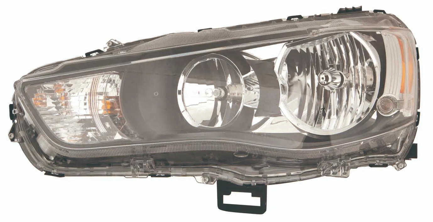 Mitsubishi Outlander Head Lamp Driver Side Halogen Excludes Sports High Quality 2010-2013