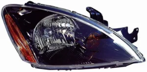 Mitsubishi Lancer Head Lamp Passenger Side Black Bezel For Ralliart Model High Quality 2004-2006