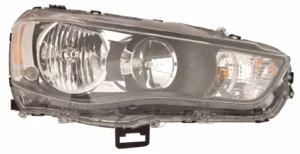 Mitsubishi Outlander Head Lamp Passenger Side Halogen Excludes Sports High Quality 2010-2013