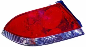 Mitsubishi Lancer Tail Lamp Driver Side Clear/red Lens (ES/LS Mdl) CAPA Certified 2004-2007
