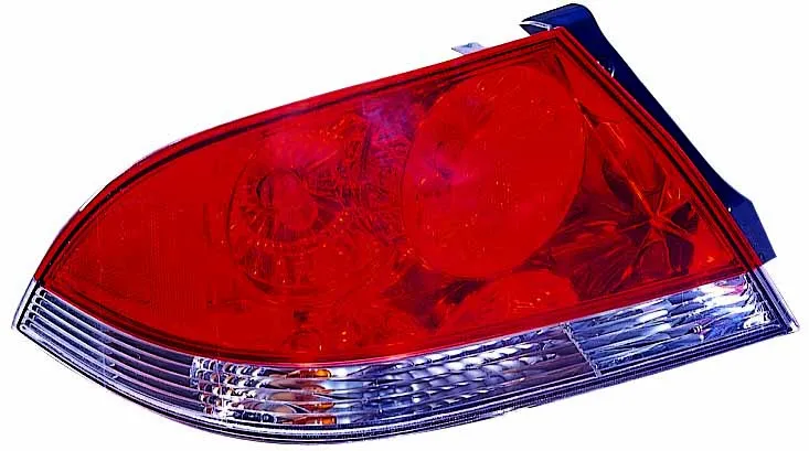 Mitsubishi Lancer Tail Lamp Driver Side Clear/red Lens (ES/LS Mdl) CAPA Certified 2004-2007