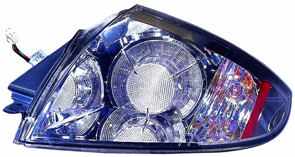 Mitsubishi Eclipse 2006-2011/Eclipse Spyder Convertible 2007-2012 Tail Lamp Driver Side Without Amber Bulb Coupe 06-11/SPYDER 2.4L 07-12/3.8L 07-09 High Quality