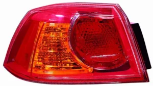 Mitsubishi Lancer 2008-2009/Lancer Evolution 2008 Tail Lamp Driver Side Red Bezel High Quality