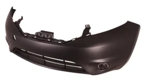 Nissan Versa Hatchback Bumper Front Note Excludes Sr Primed Must Cut For Use With FOG Lamp Hole 2014-2016