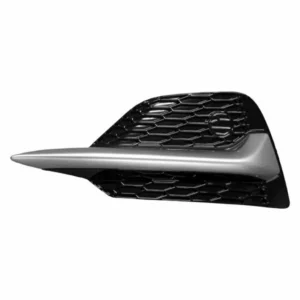 Nissan Qashqai (canada) 2020-2023/Rogue Sport 2020-2022 Grille Lower Front Driver Side Ptd Black With silver Molding