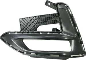 Nissan Sentra Fog Lamp Bezel Front Driver Side Ptd Gloss Black 2020-2023