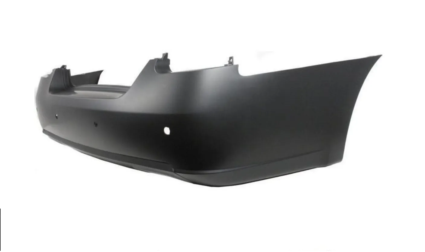 Nissan Maxima Bumper Rear Primed With PARK Assistance CAPA Certified 2007-2008