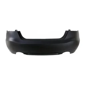 Nissan Maxima Bumper Rear Primed Without Sensor Hole With textured Lower Center Body Line Band 2016-2018