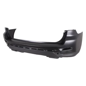 Nissan Pathfinder Bumper Rear Primed With trailer Hitch Without Sensor CAPA Certified 2017-2020