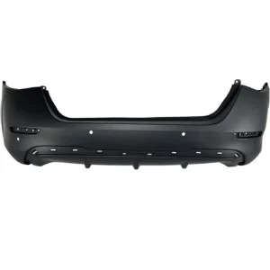 Nissan Sentra Bumper Rear Primed With Sensor S/SV Models CAPA Certified 2020-2025